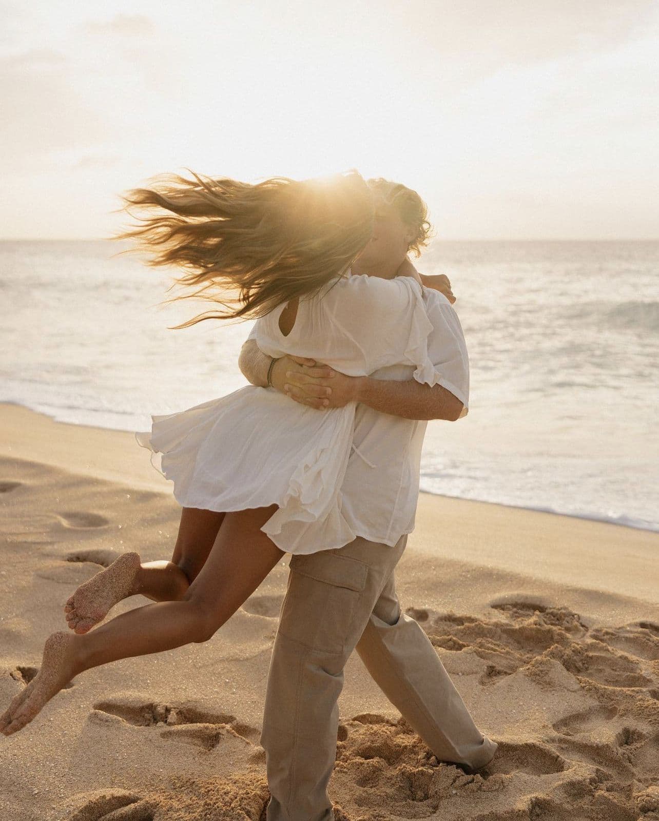 Couple at the beach